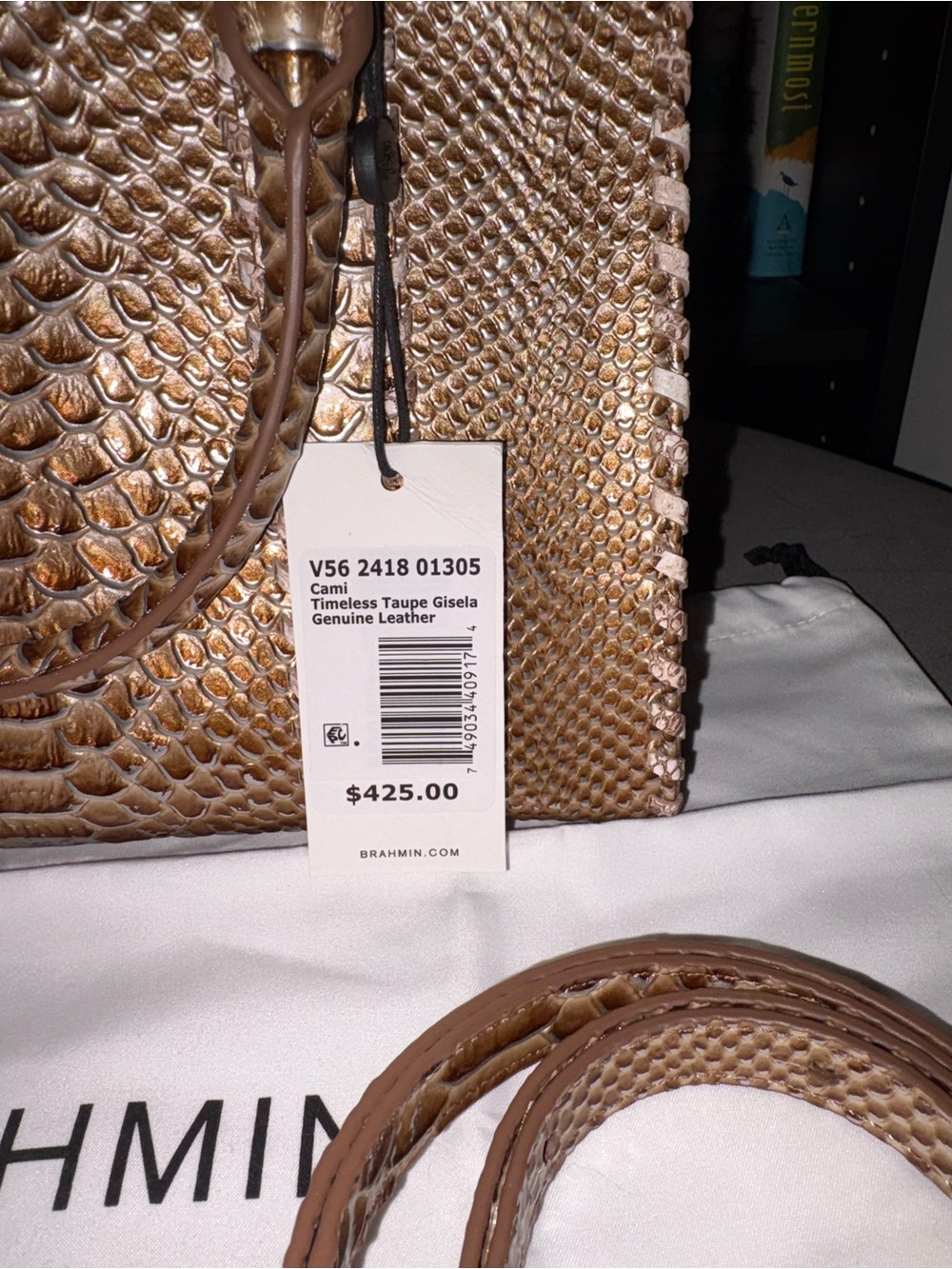 Brahmin Cami Timeless Taupe Gisela - Picture 4 of 5